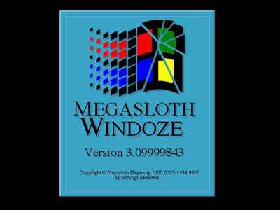 MegaSloth Windoze